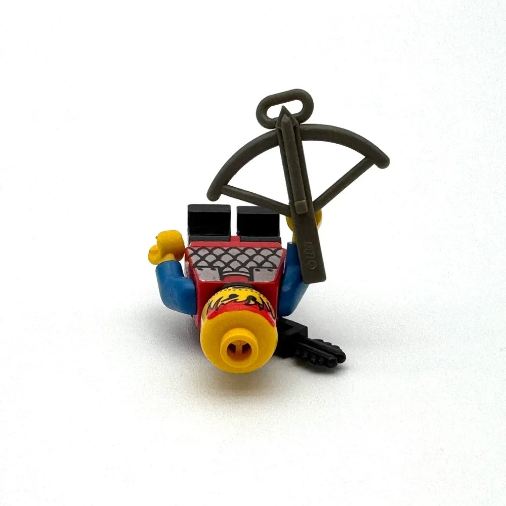 Vintage LEGO Dragon Soldier Minifigure Castle Kingdoms Crossbow‎ Quiver Armor